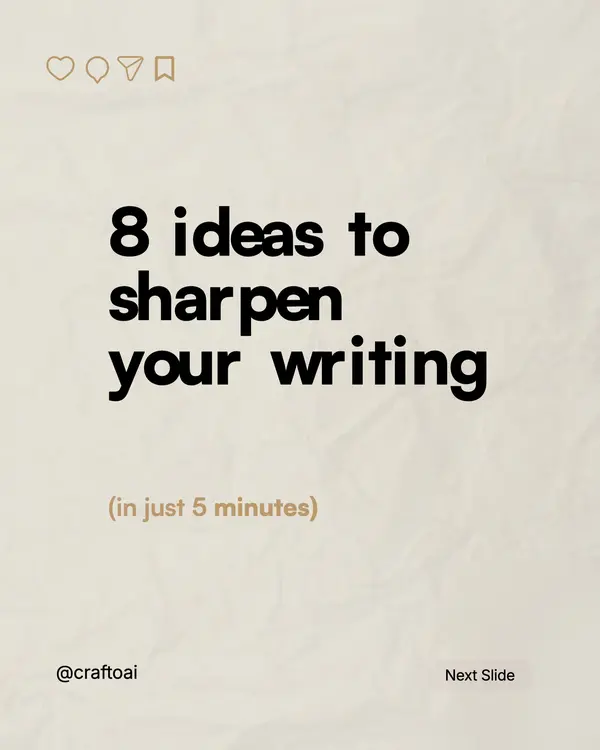 Crafto generated LinkedIn and Instagram carousel example 3