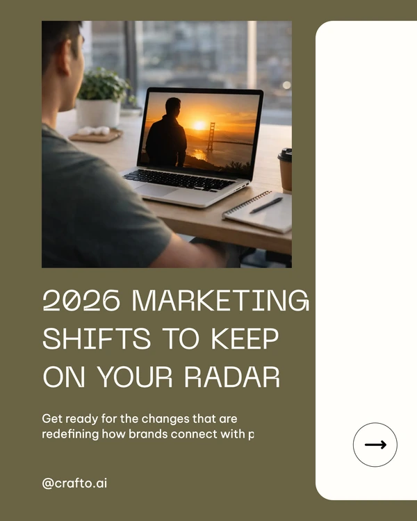 Crafto generated LinkedIn and Instagram carousel showcase 3 Row 3